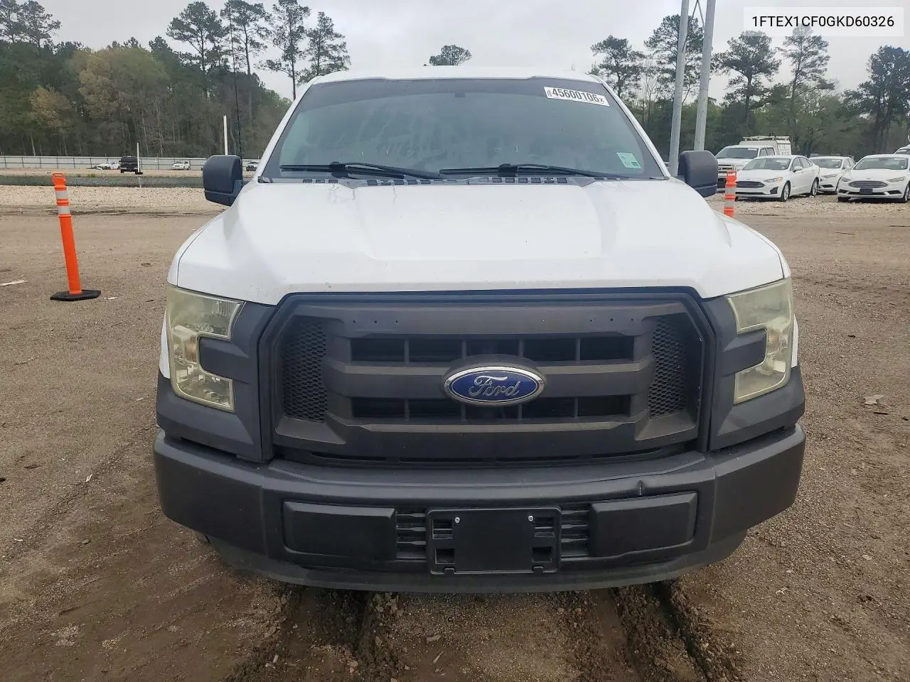 1FTEX1CF0GKD60326 2016 Ford F150 Super Cab