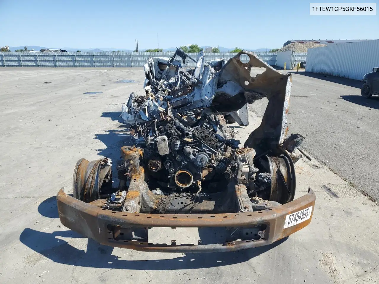 1FTEW1CP5GKF56015 2016 Ford F150 Supercrew