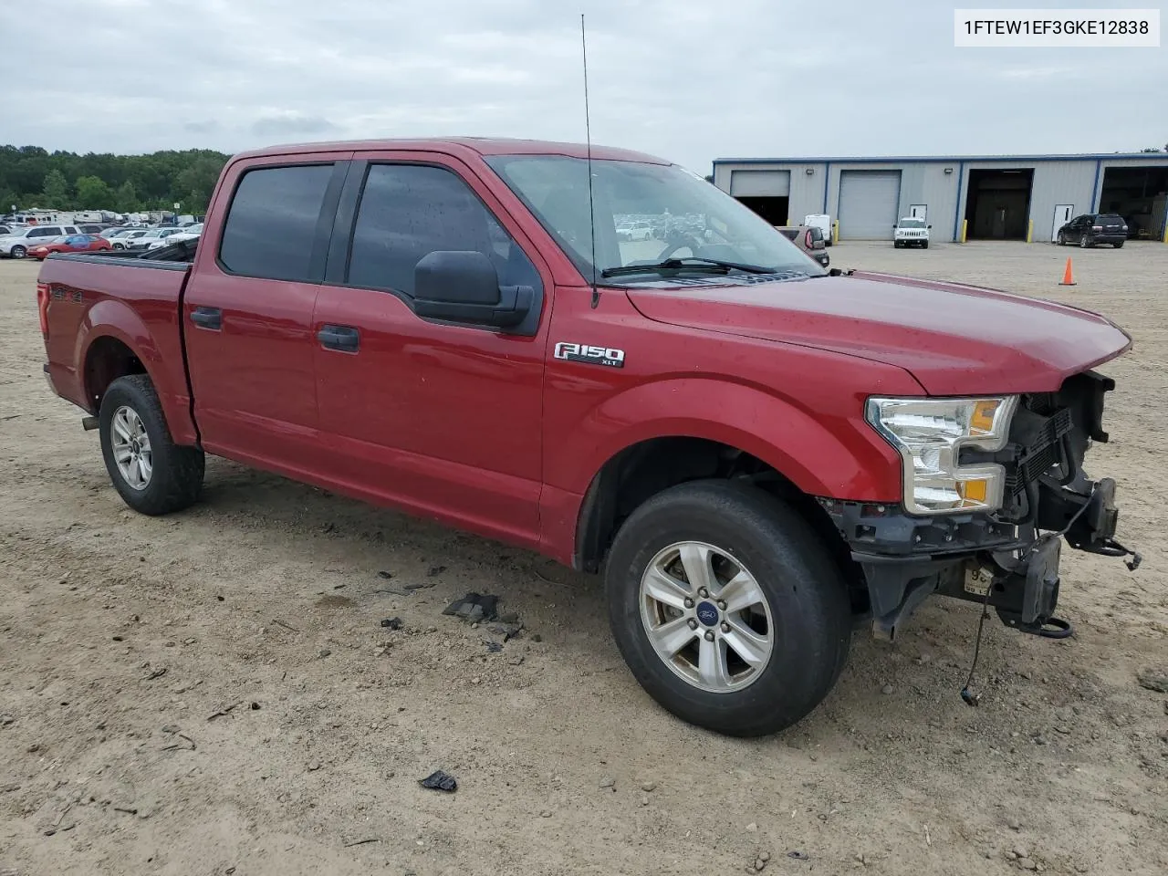 2016 Ford F150 Supercrew VIN: 1FTEW1EF3GKE12838 Lot: 60760374