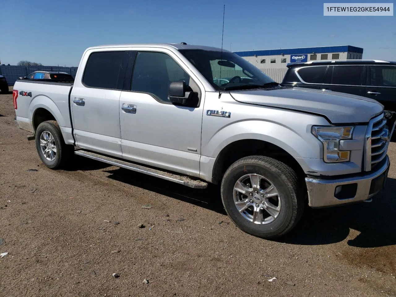 1FTEW1EG2GKE54944 2016 Ford F150 Supercrew