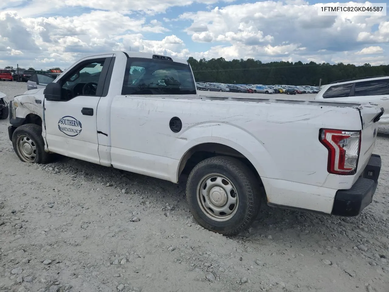 2016 Ford F150 VIN: 1FTMF1C82GKD46587 Lot: 67847864