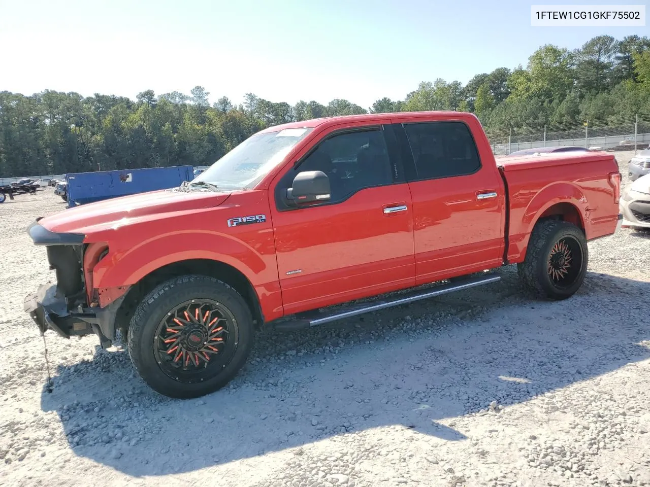 1FTEW1CG1GKF75502 2016 Ford F150 Supercrew