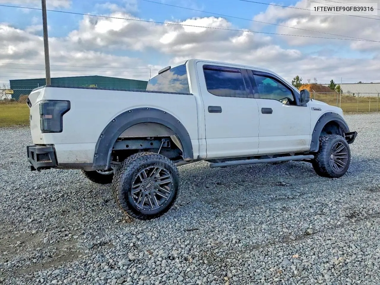 1FTEW1EF9GFB39316 2016 Ford F150 Supercrew