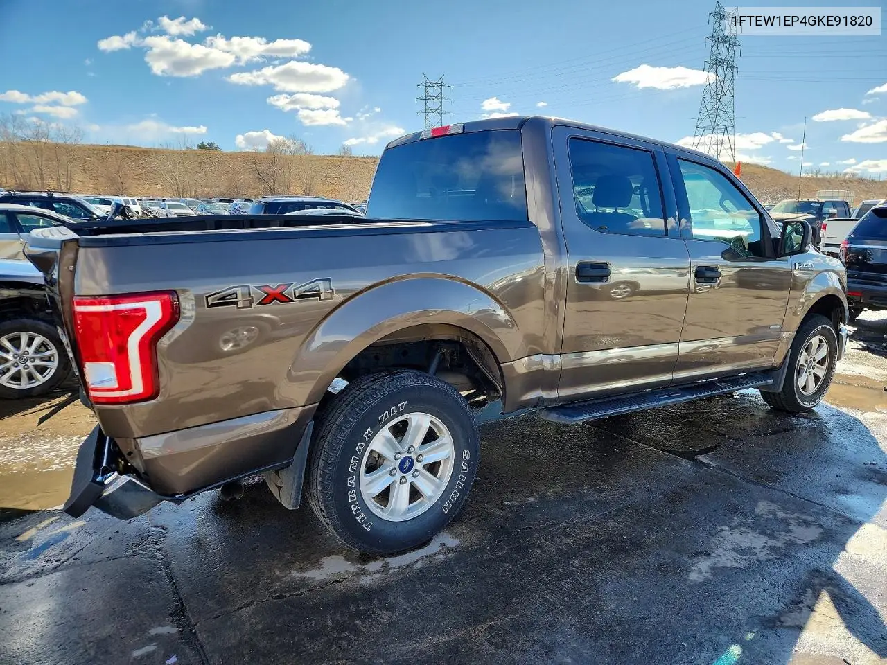 1FTEW1EP4GKE91820 2016 Ford F150 Supercrew