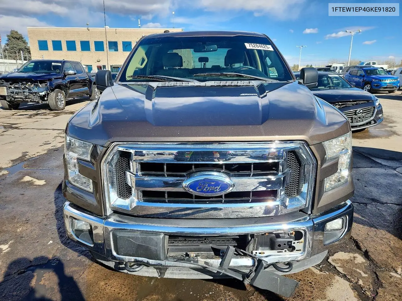 1FTEW1EP4GKE91820 2016 Ford F150 Supercrew