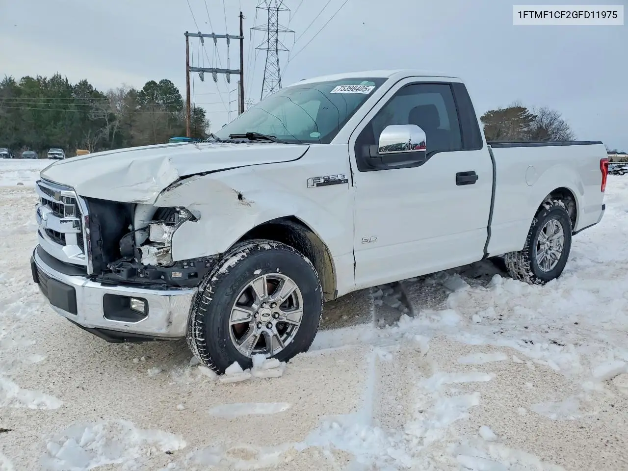1FTMF1CF2GFD11975 2016 Ford F150