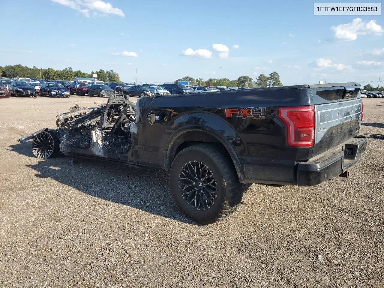1FTFW1EF7GFB33583 2016 Ford F150 Supercrew