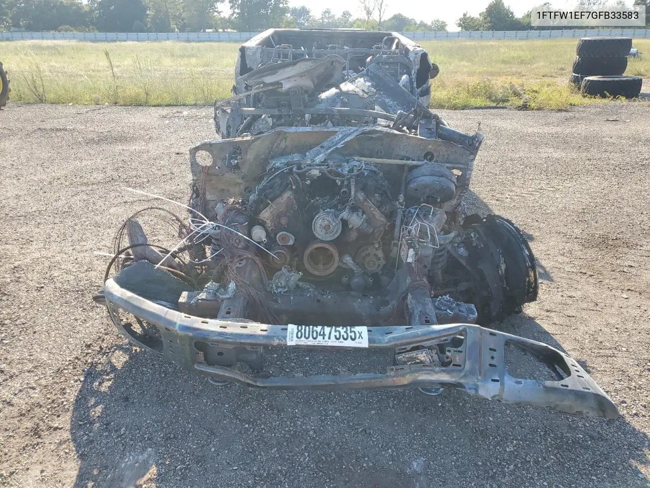 1FTFW1EF7GFB33583 2016 Ford F150 Supercrew