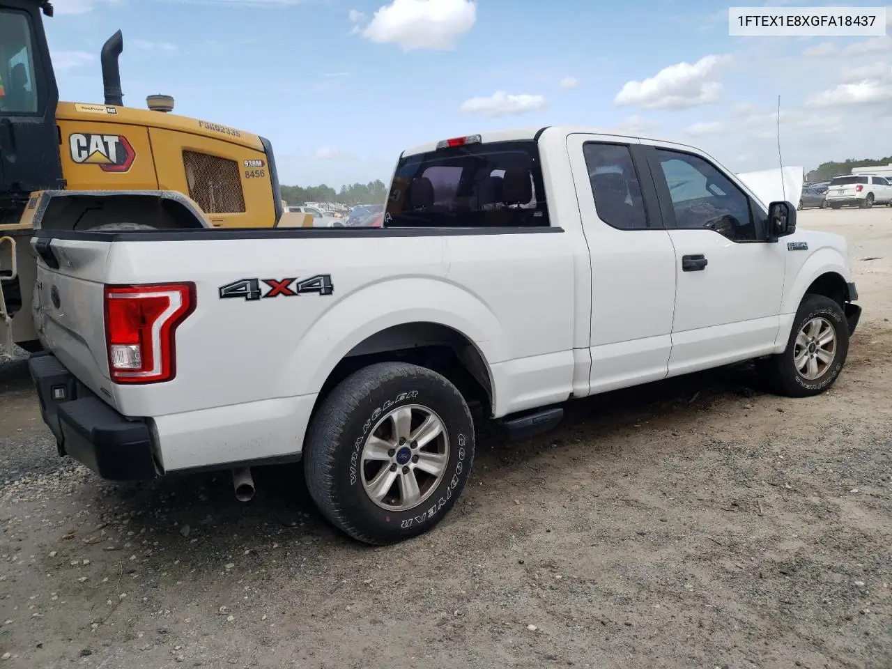 1FTEX1E8XGFA18437 2016 Ford F150 Super Cab
