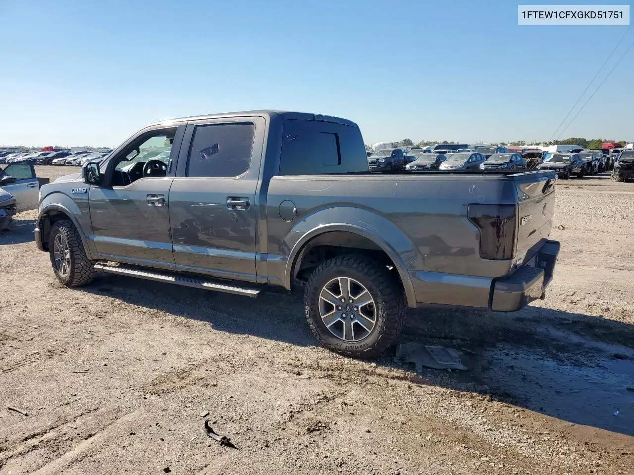 1FTEW1CFXGKD51751 2016 Ford F150 Supercrew