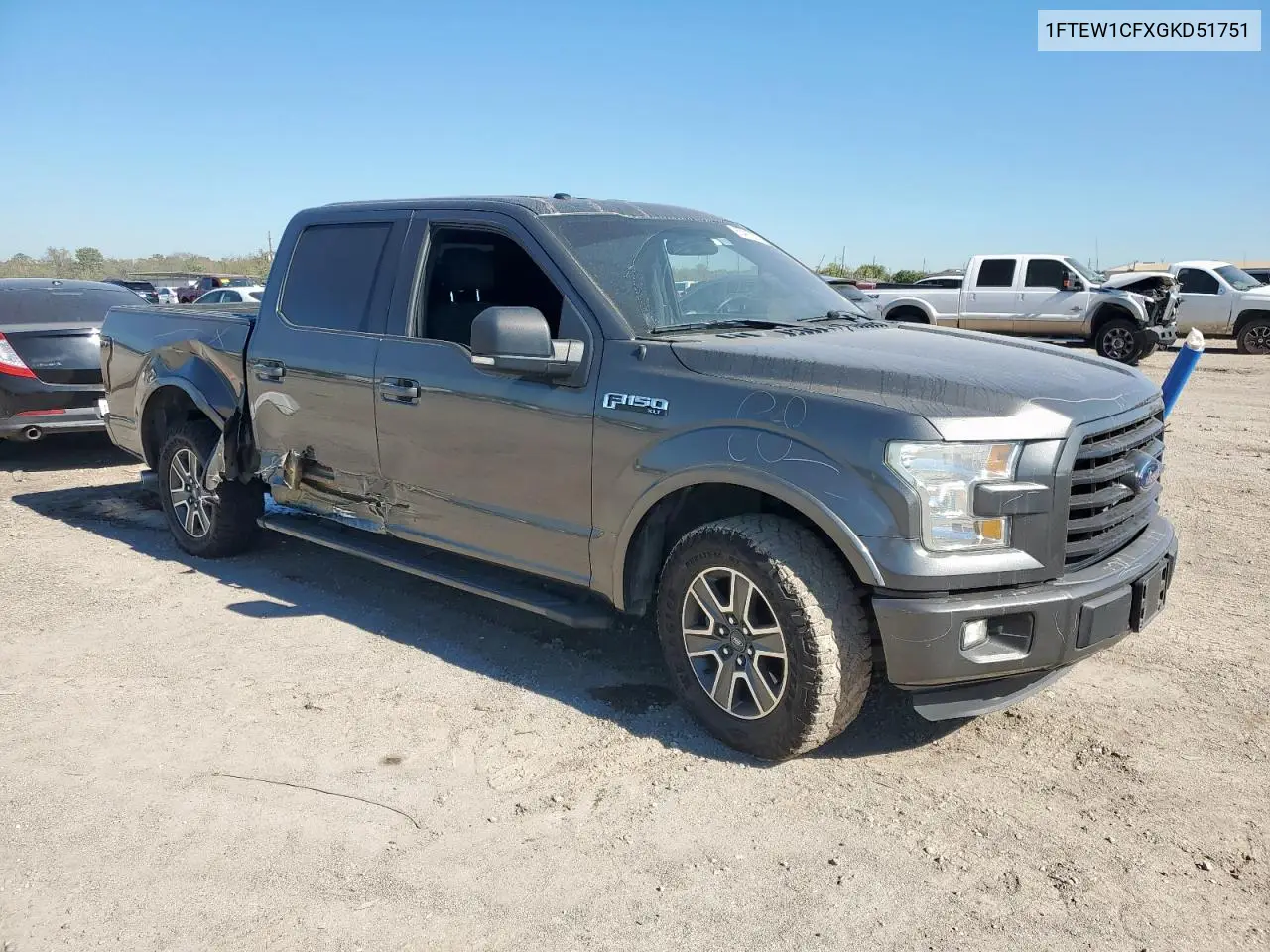 1FTEW1CFXGKD51751 2016 Ford F150 Supercrew