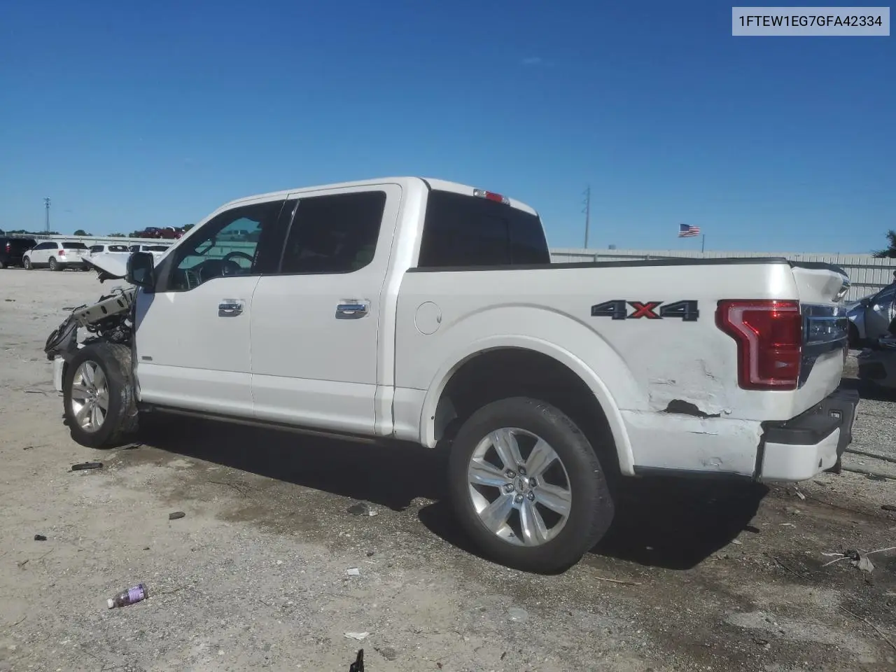 1FTEW1EG7GFA42334 2016 Ford F150 Supercrew