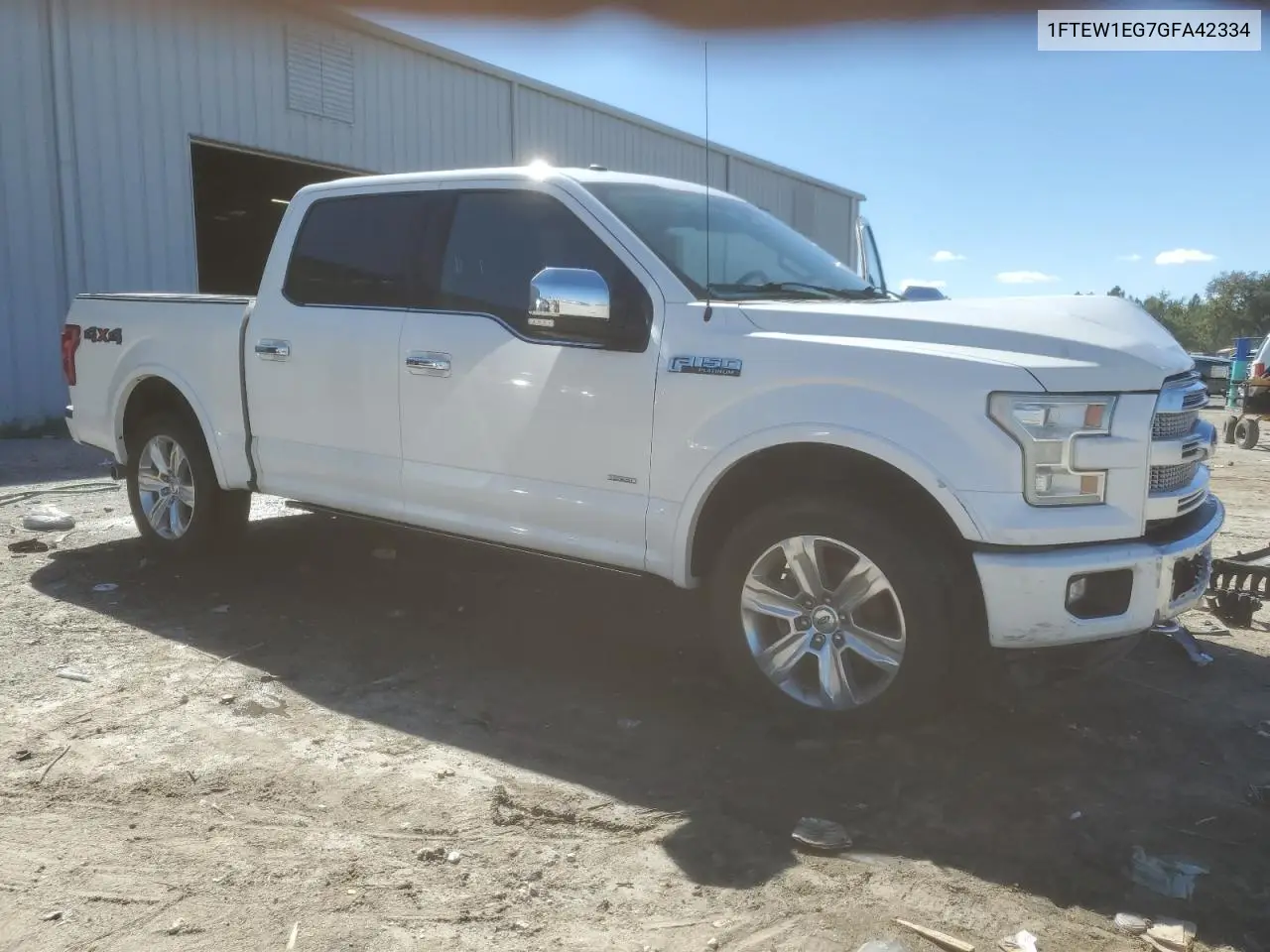 1FTEW1EG7GFA42334 2016 Ford F150 Supercrew