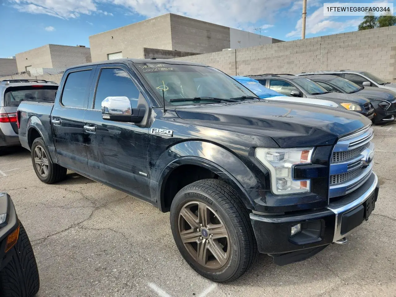 1FTEW1EG8GFA90344 2016 Ford F150 Supercrew