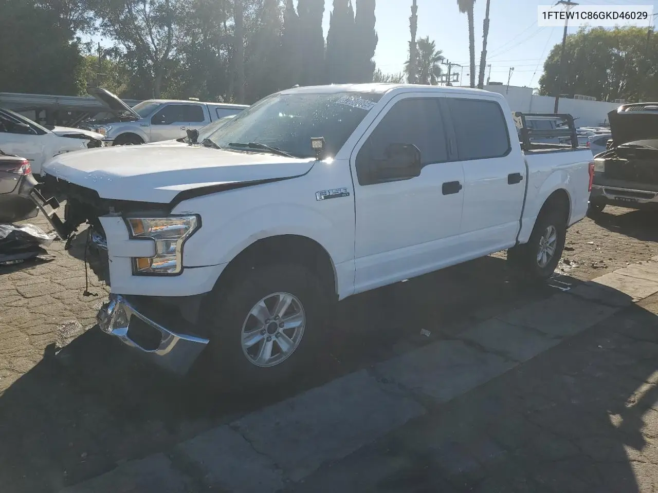 1FTEW1C86GKD46029 2016 Ford F150 Supercrew