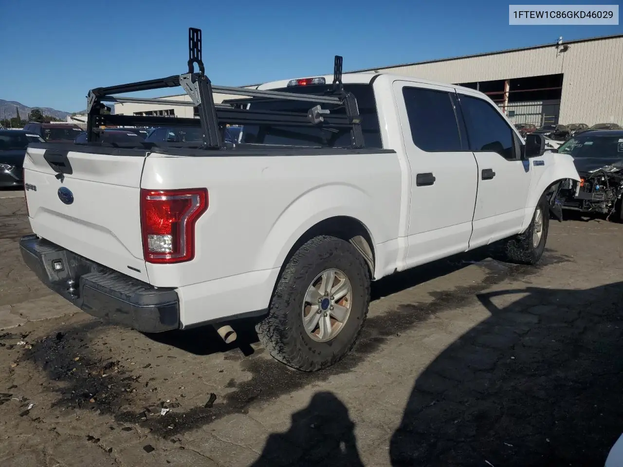 1FTEW1C86GKD46029 2016 Ford F150 Supercrew