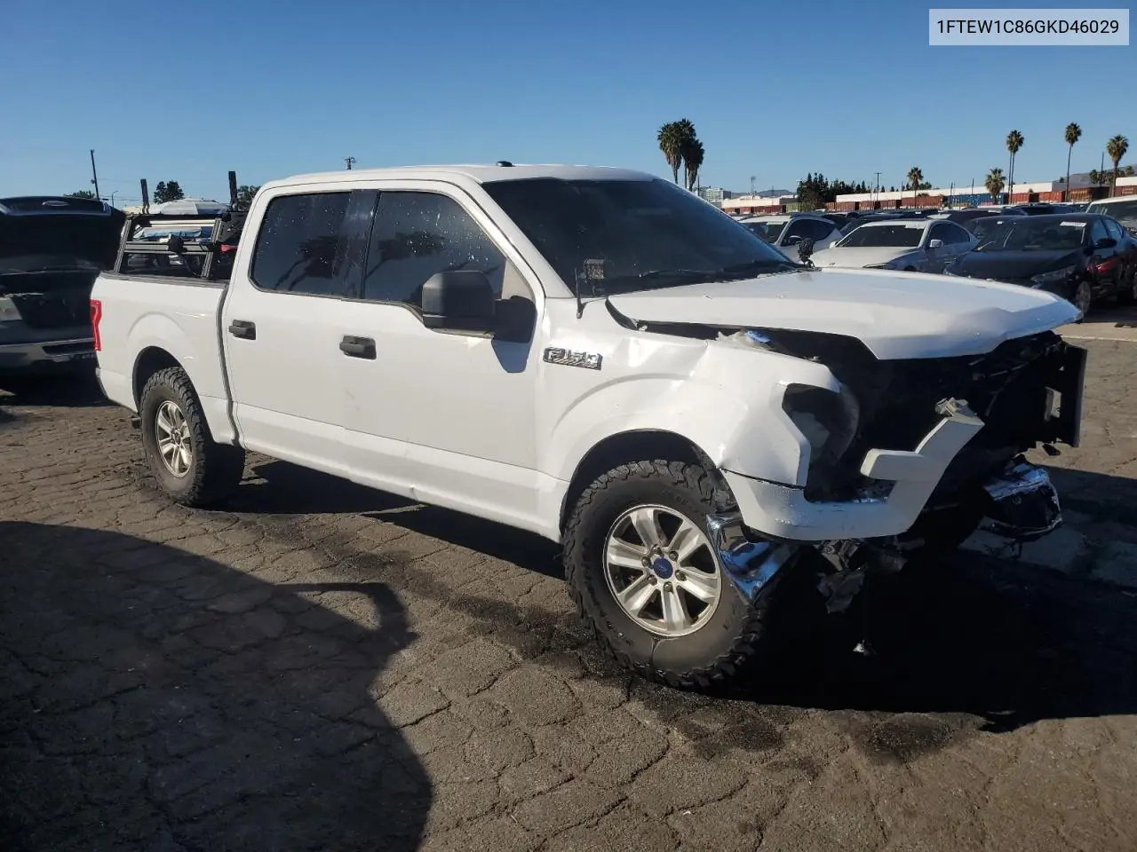 1FTEW1C86GKD46029 2016 Ford F150 Supercrew