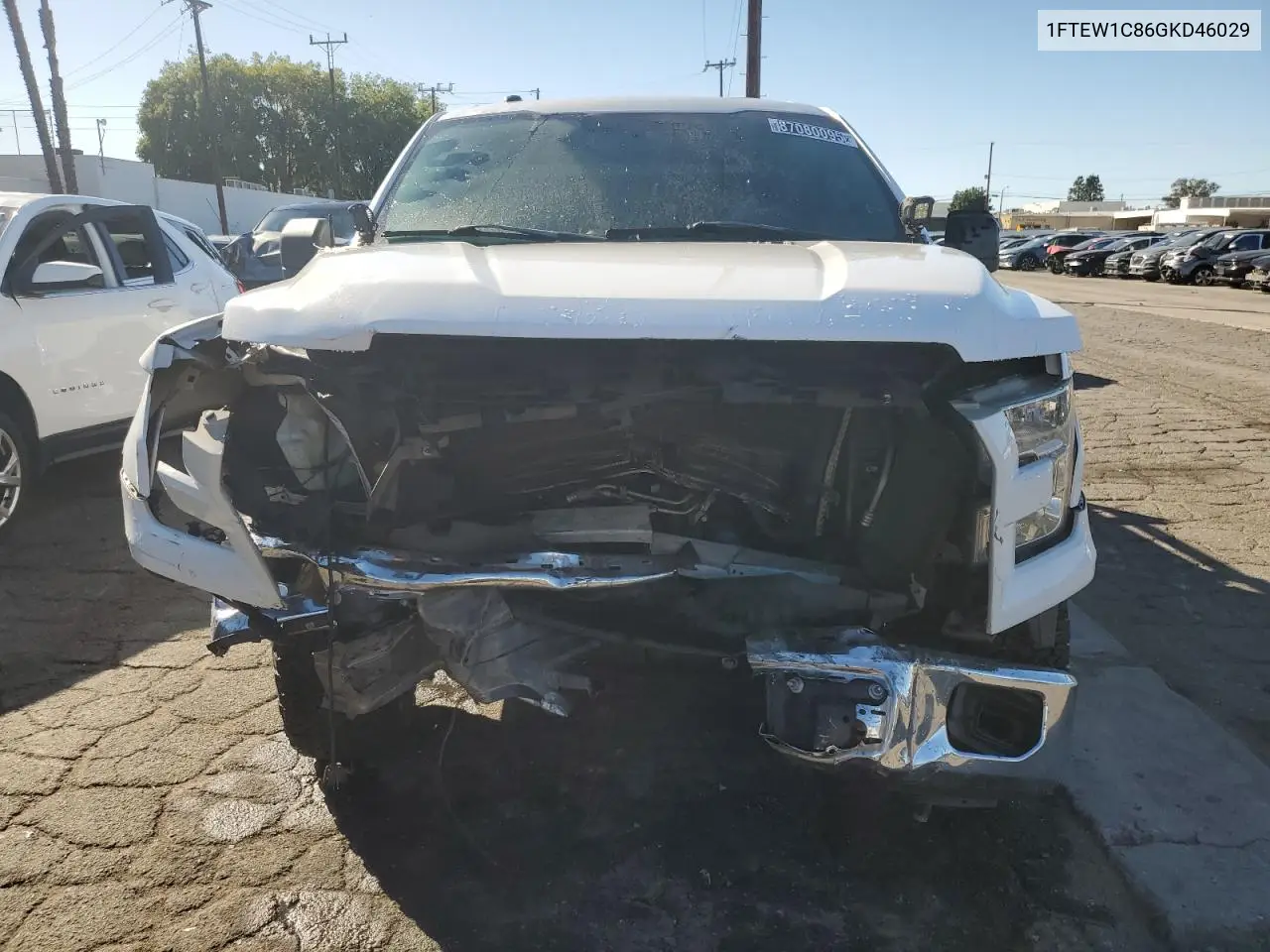 1FTEW1C86GKD46029 2016 Ford F150 Supercrew