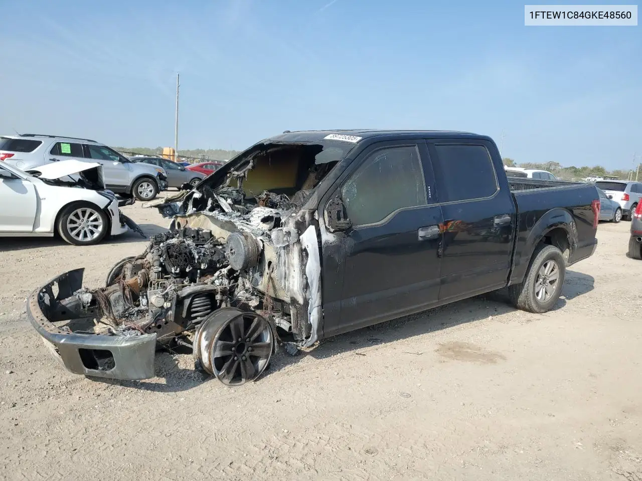 1FTEW1C84GKE48560 2016 Ford F150 Supercrew