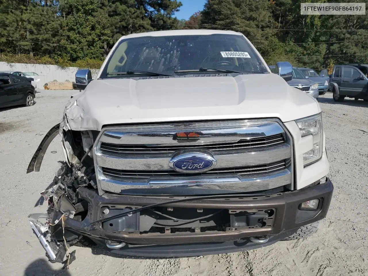 1FTEW1EF9GFB64197 2016 Ford F150 Supercrew