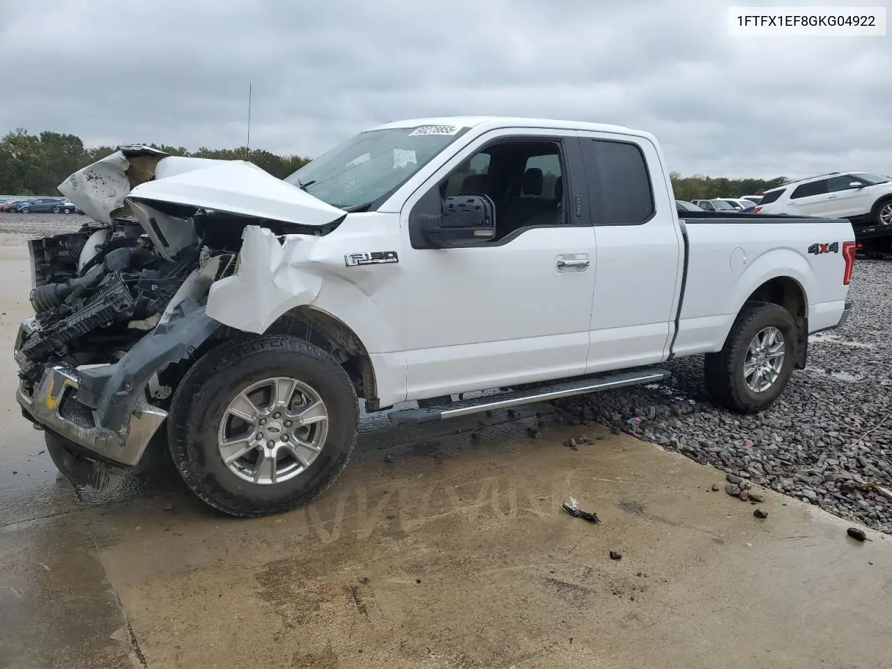 1FTFX1EF8GKG04922 2016 Ford F150 Super Cab