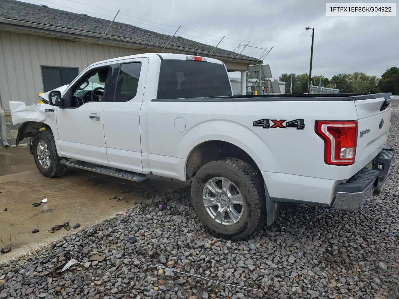 1FTFX1EF8GKG04922 2016 Ford F150 Super Cab