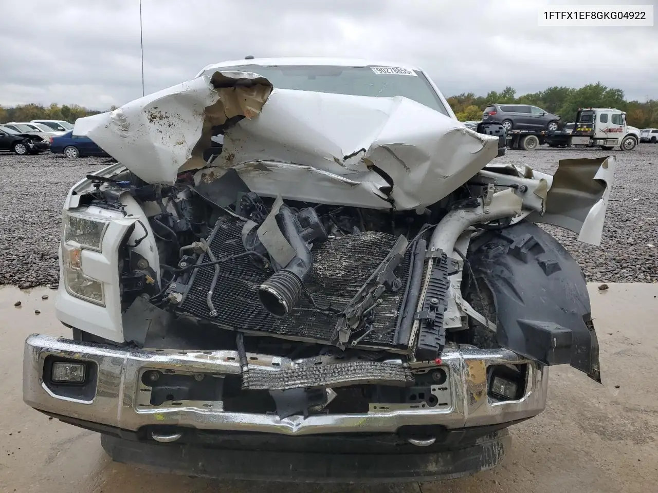 1FTFX1EF8GKG04922 2016 Ford F150 Super Cab
