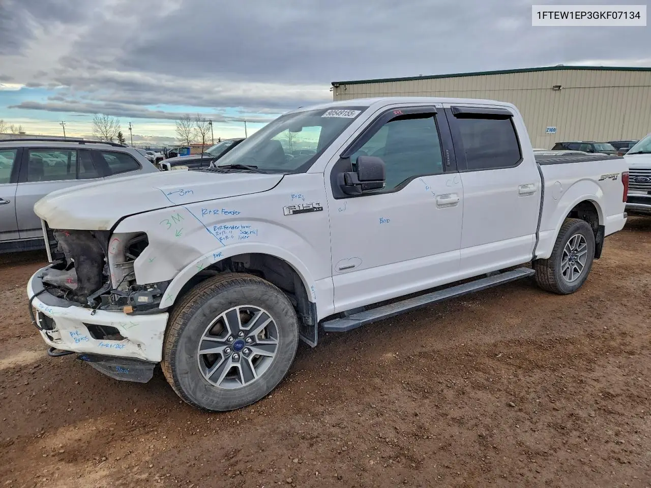 1FTEW1EP3GKF07134 2016 Ford F150 Supercrew