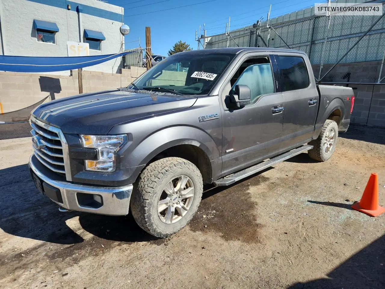 1FTEW1EG9GKD83743 2016 Ford F150 Supercrew