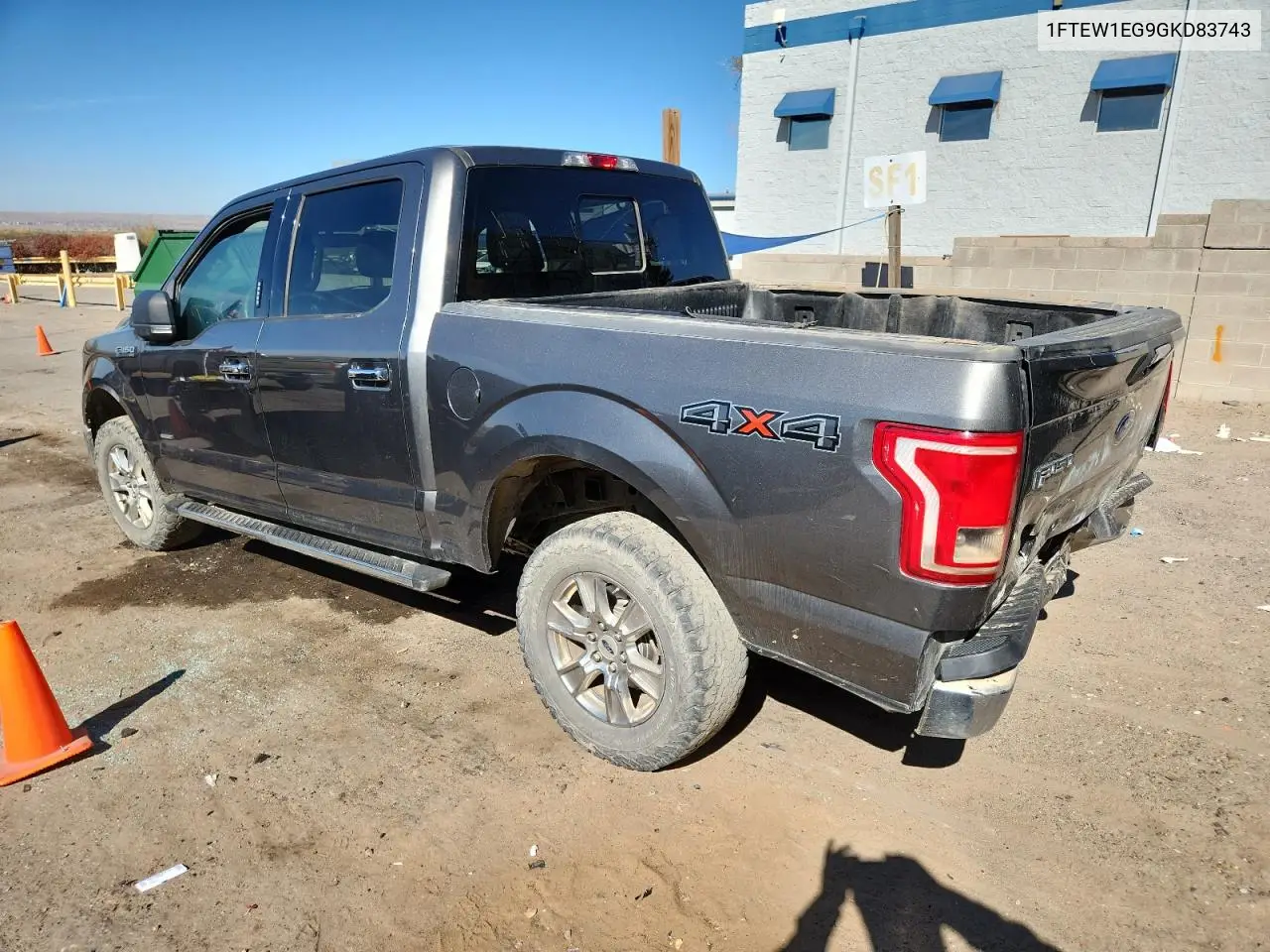 1FTEW1EG9GKD83743 2016 Ford F150 Supercrew