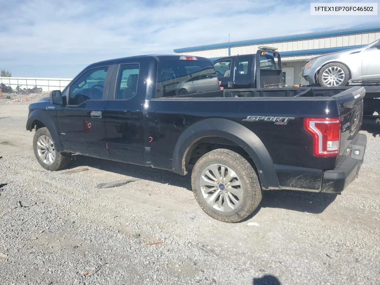 1FTEX1EP7GFC46502 2016 Ford F150 Super Cab
