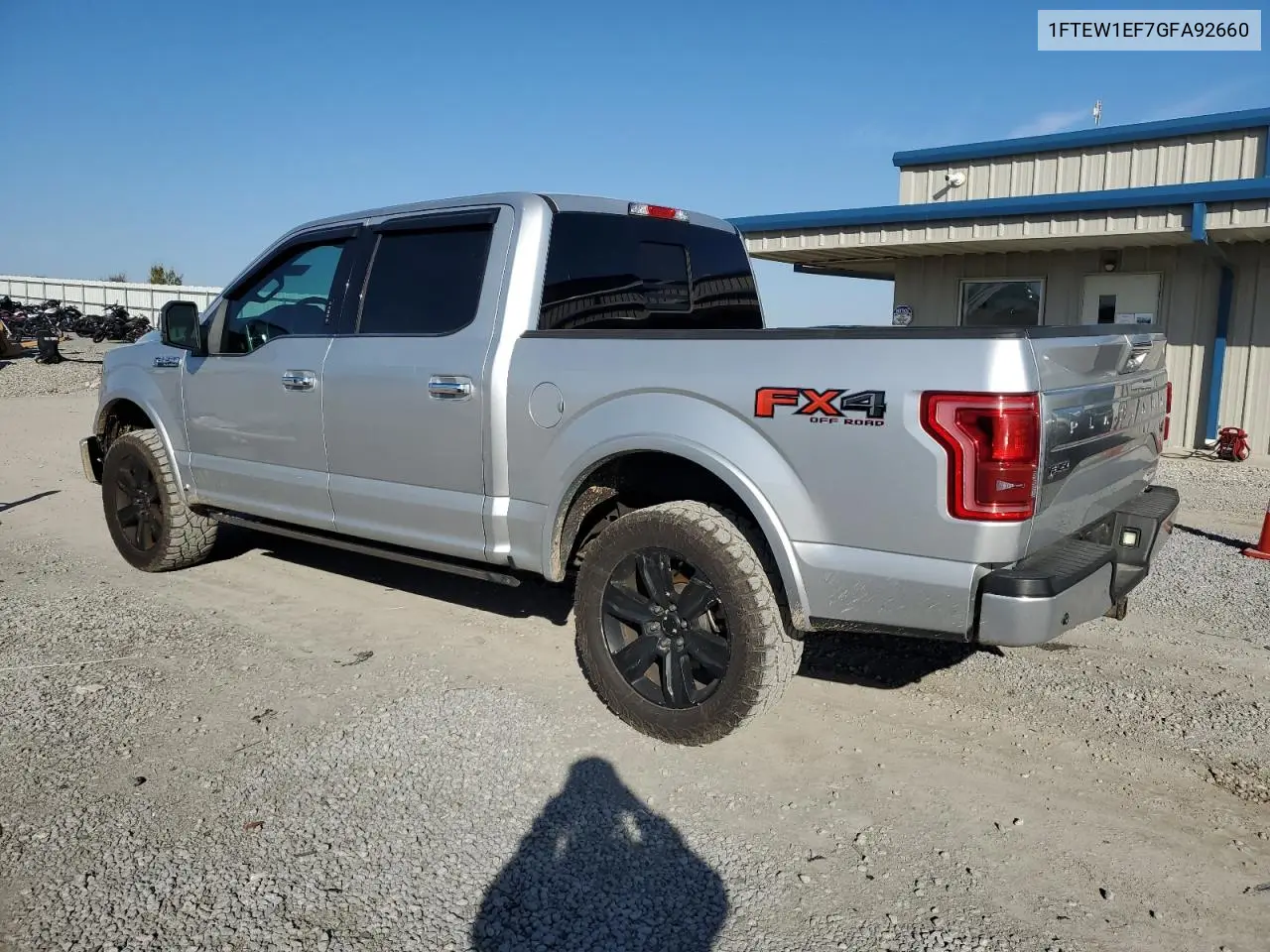 1FTEW1EF7GFA92660 2016 Ford F150 Supercrew