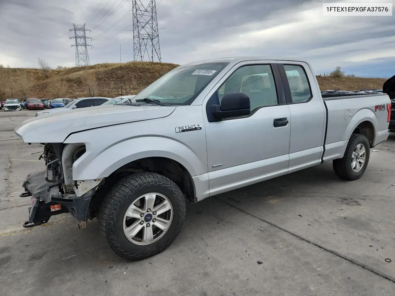 1FTEX1EPXGFA37576 2016 Ford F150 Super Cab