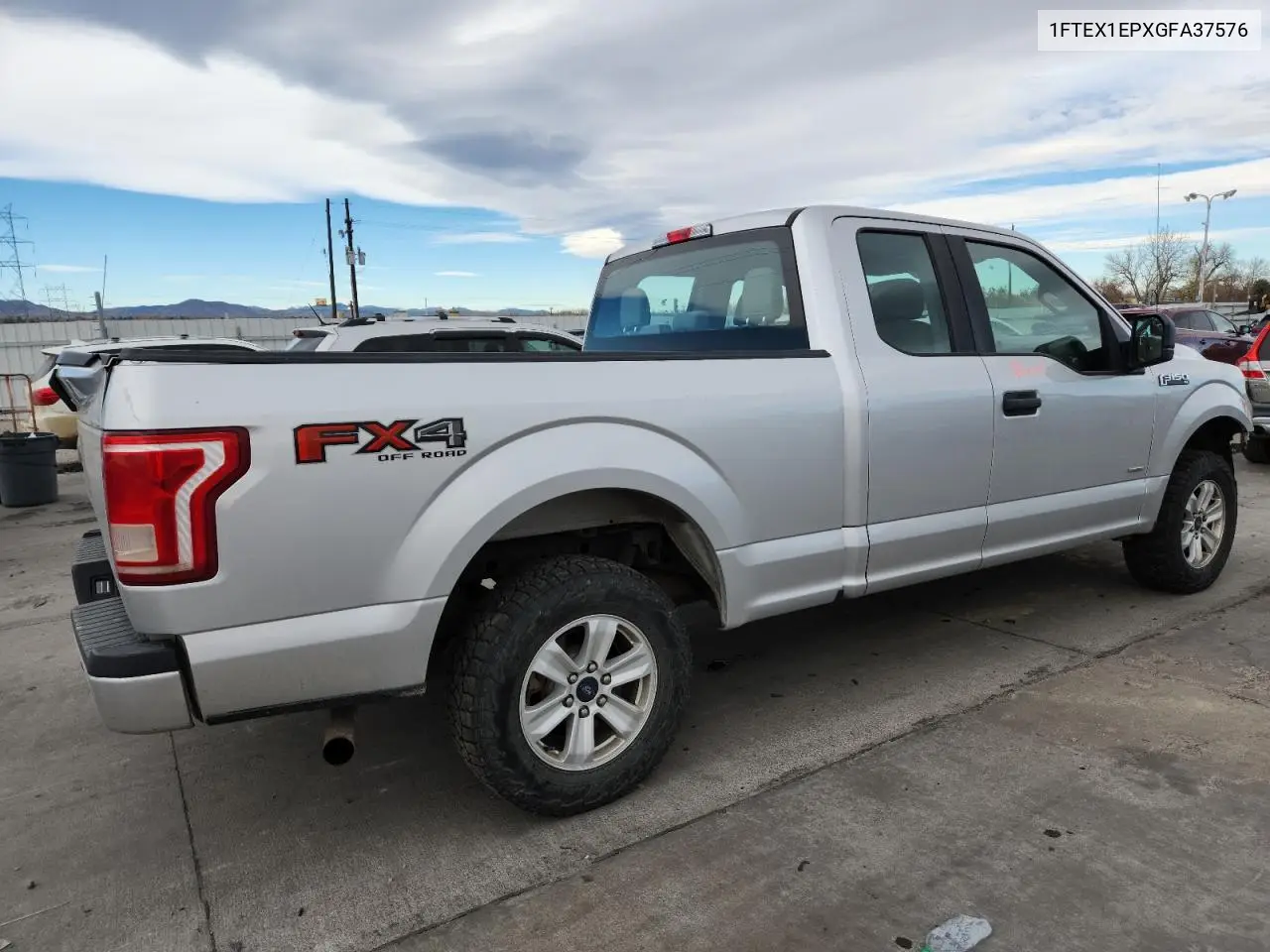 1FTEX1EPXGFA37576 2016 Ford F150 Super Cab