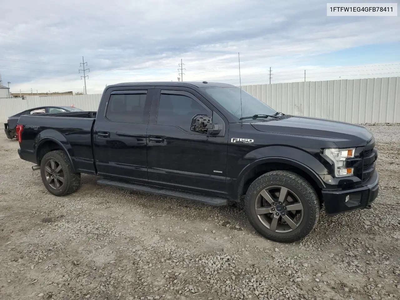 1FTFW1EG4GFB78411 2016 Ford F150 Supercrew