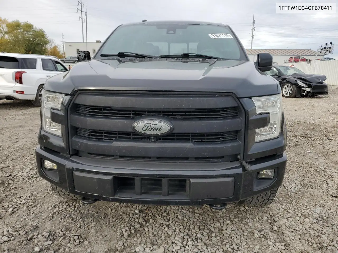 1FTFW1EG4GFB78411 2016 Ford F150 Supercrew