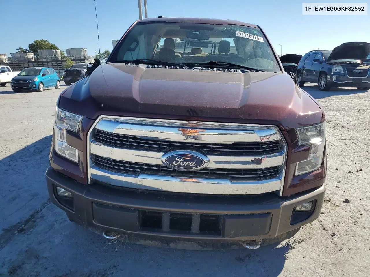 1FTEW1EG0GKF82552 2016 Ford F150 Supercrew