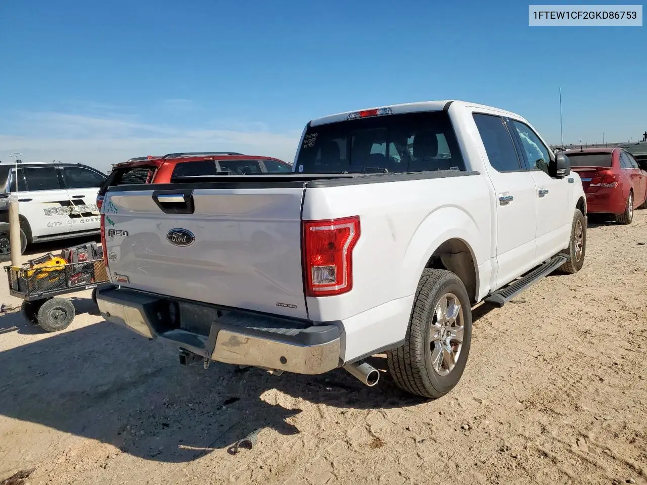 1FTEW1CF2GKD86753 2016 Ford F150 Supercrew