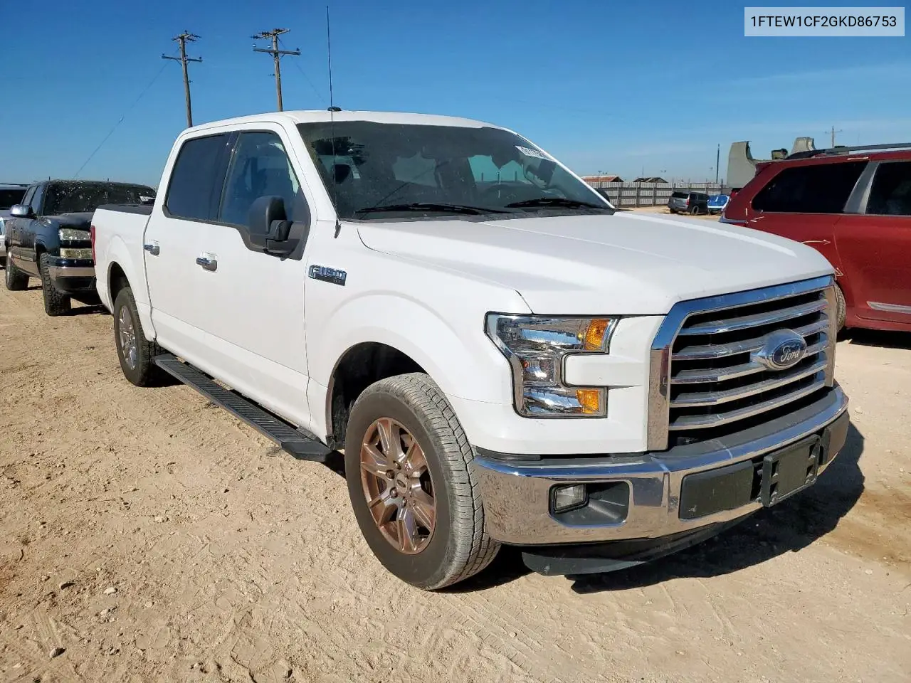1FTEW1CF2GKD86753 2016 Ford F150 Supercrew