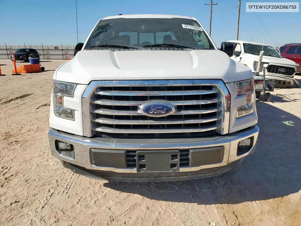 1FTEW1CF2GKD86753 2016 Ford F150 Supercrew
