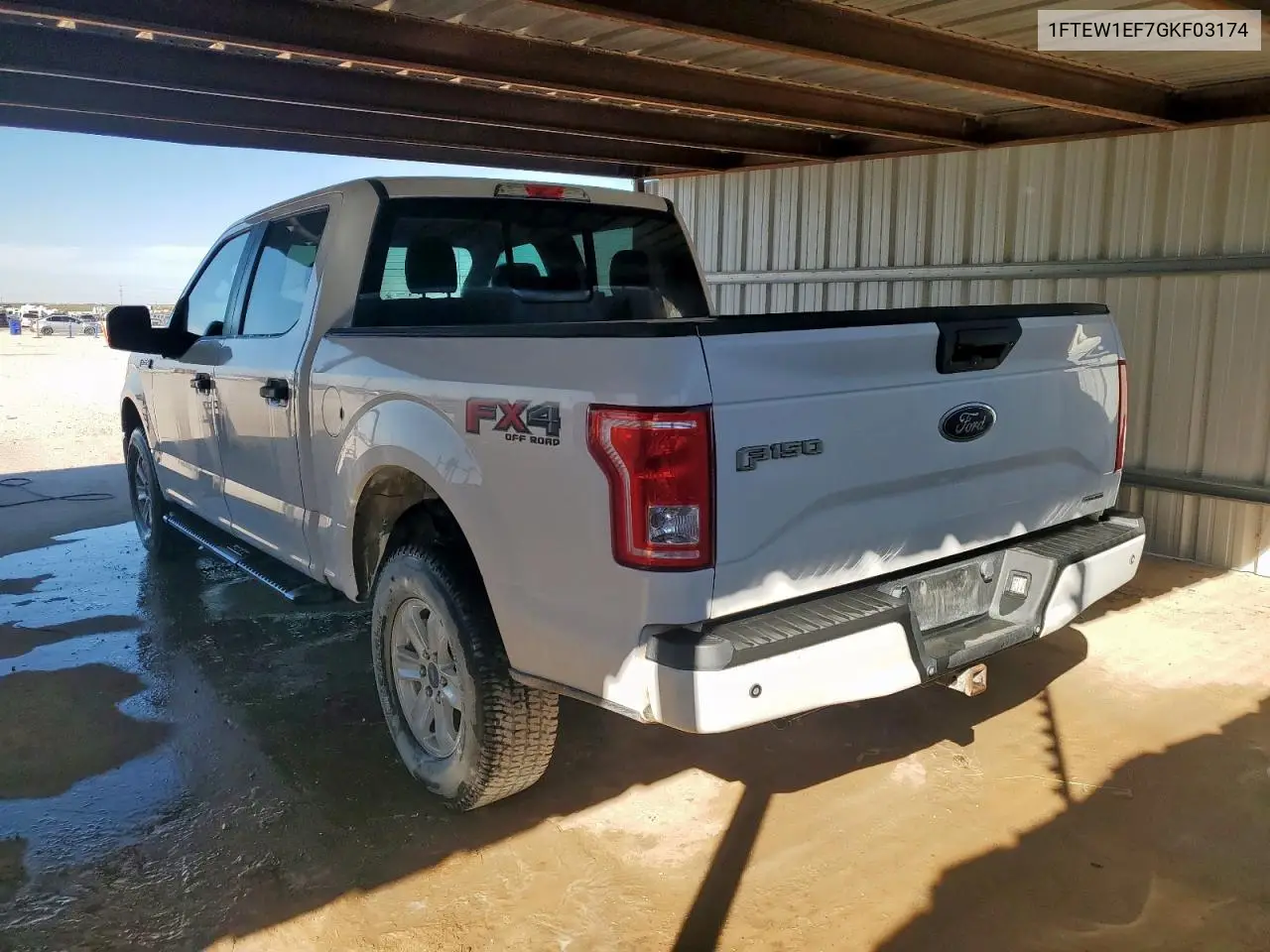 1FTEW1EF7GKF03174 2016 Ford F150 Supercrew