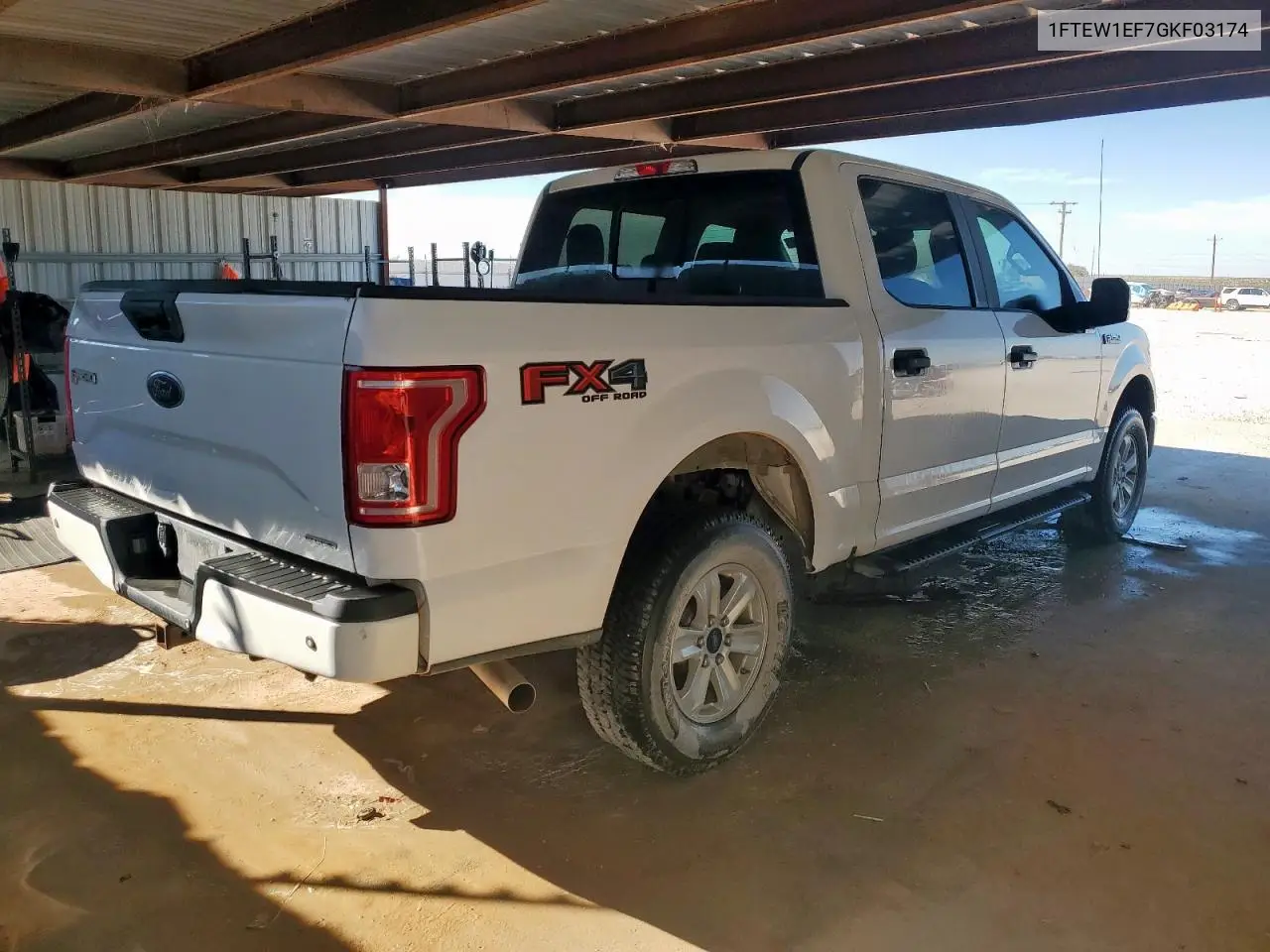 1FTEW1EF7GKF03174 2016 Ford F150 Supercrew