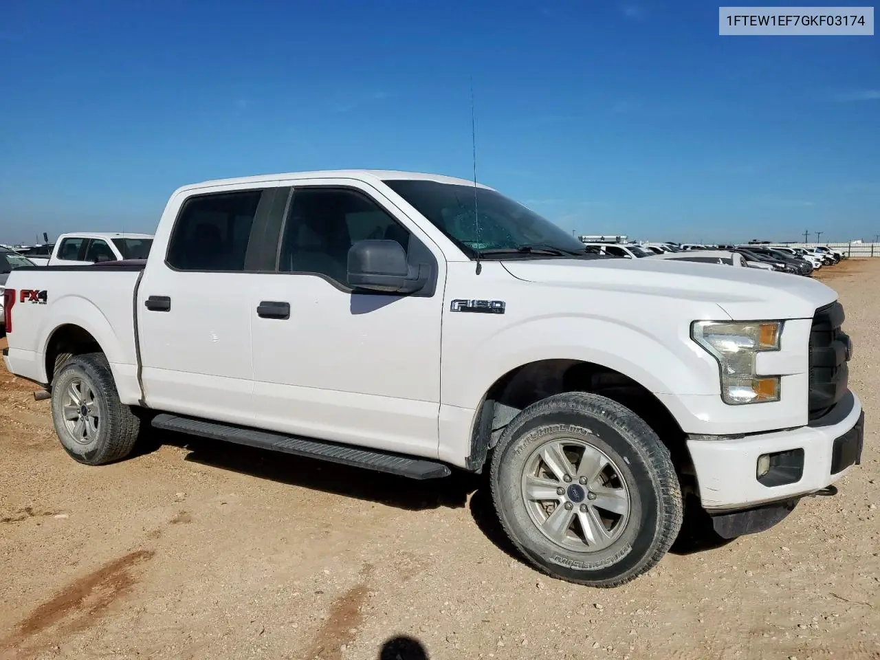 1FTEW1EF7GKF03174 2016 Ford F150 Supercrew