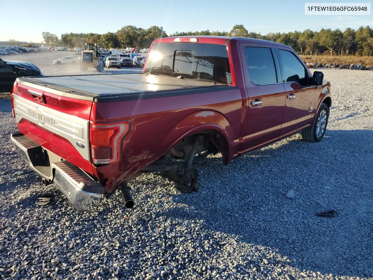 1FTEW1EG6GFC65948 2016 Ford F150 Supercrew