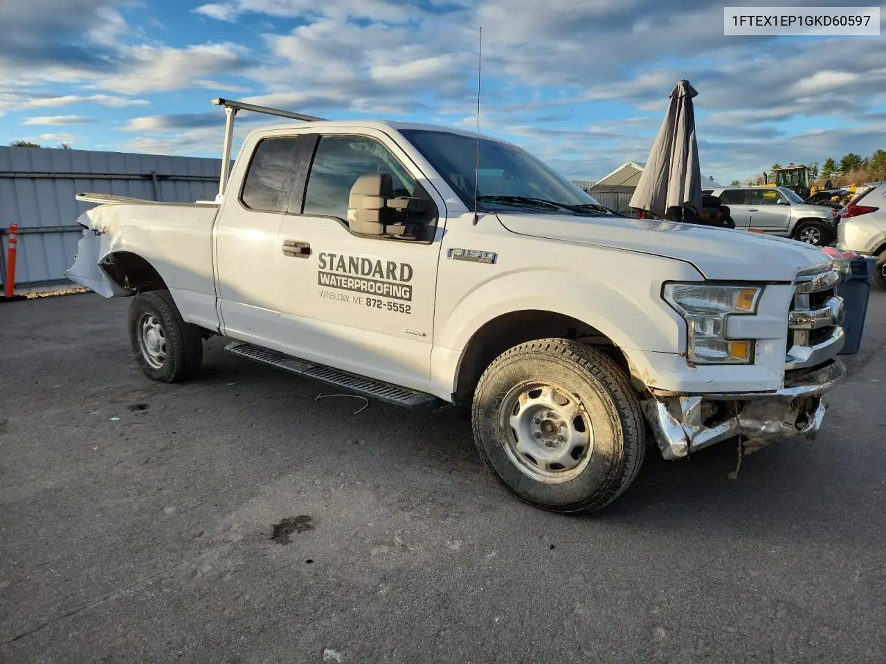 1FTEX1EP1GKD60597 2016 Ford F150 Super Cab