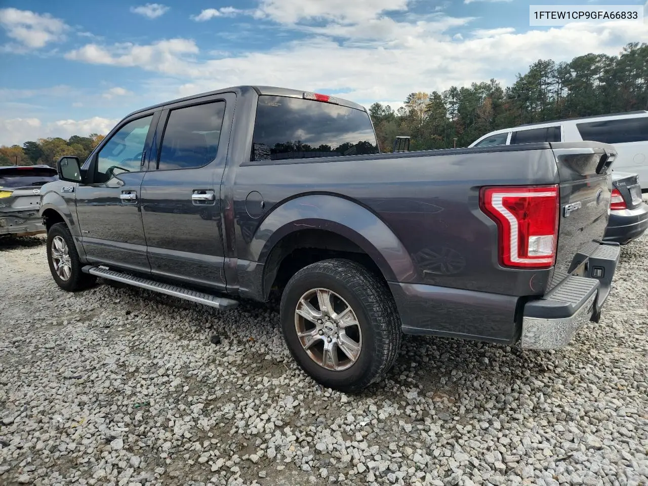 1FTEW1CP9GFA66833 2016 Ford F150 Supercrew