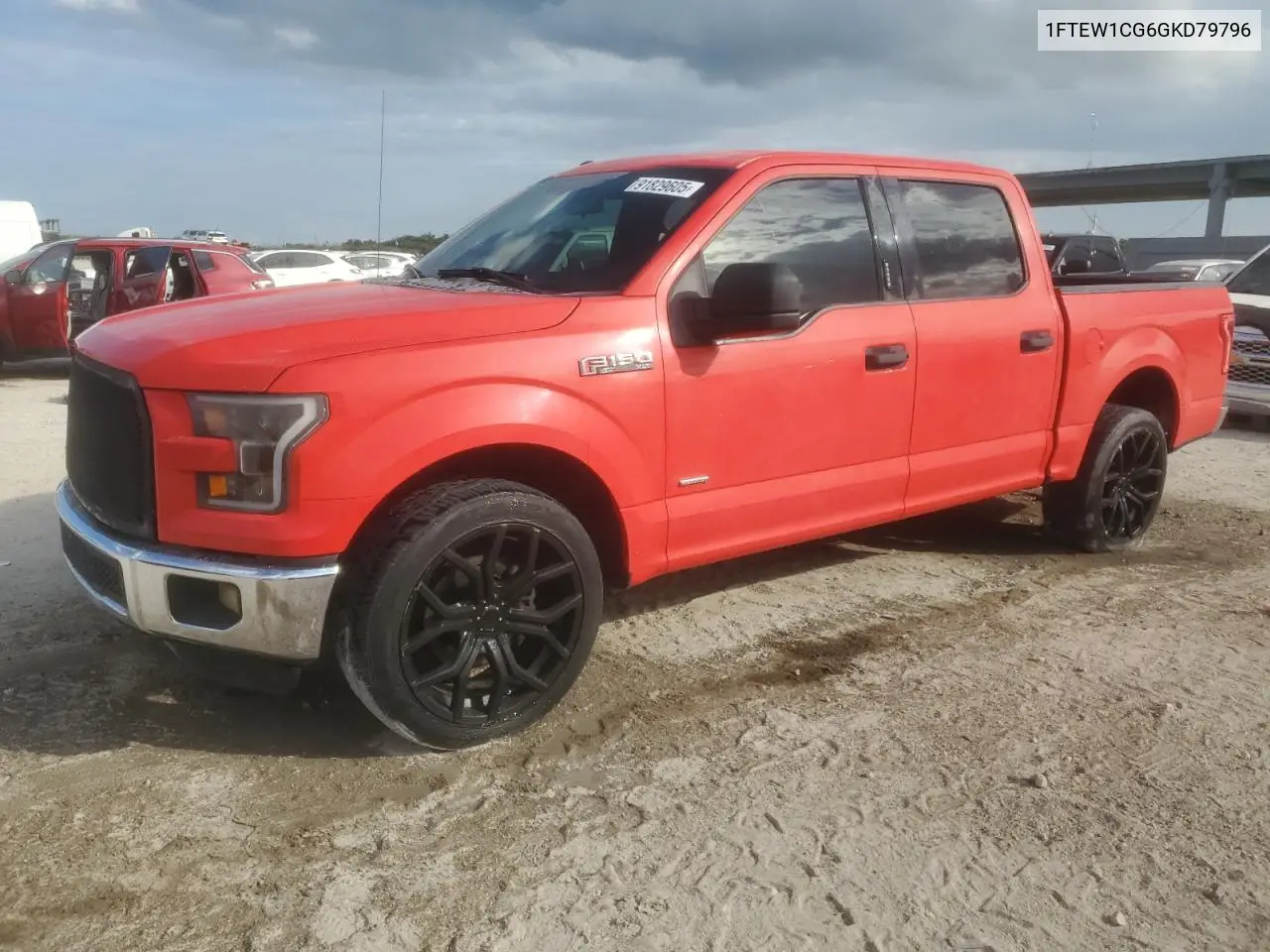 1FTEW1CG6GKD79796 2016 Ford F150 Supercrew