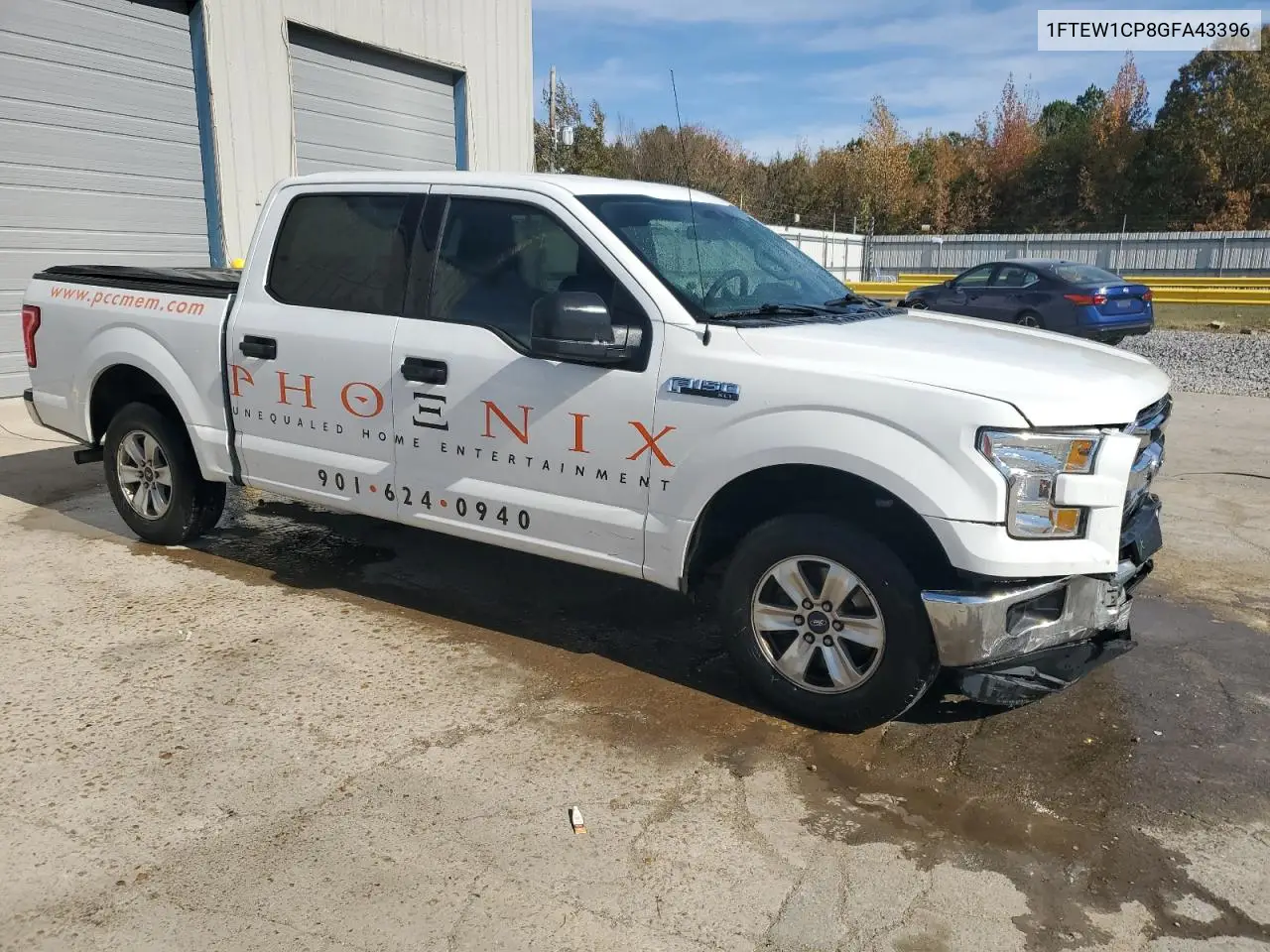 1FTEW1CP8GFA43396 2016 Ford F150 Supercrew