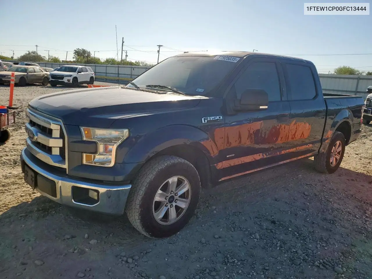 1FTEW1CP0GFC13444 2016 Ford F150 Supercrew