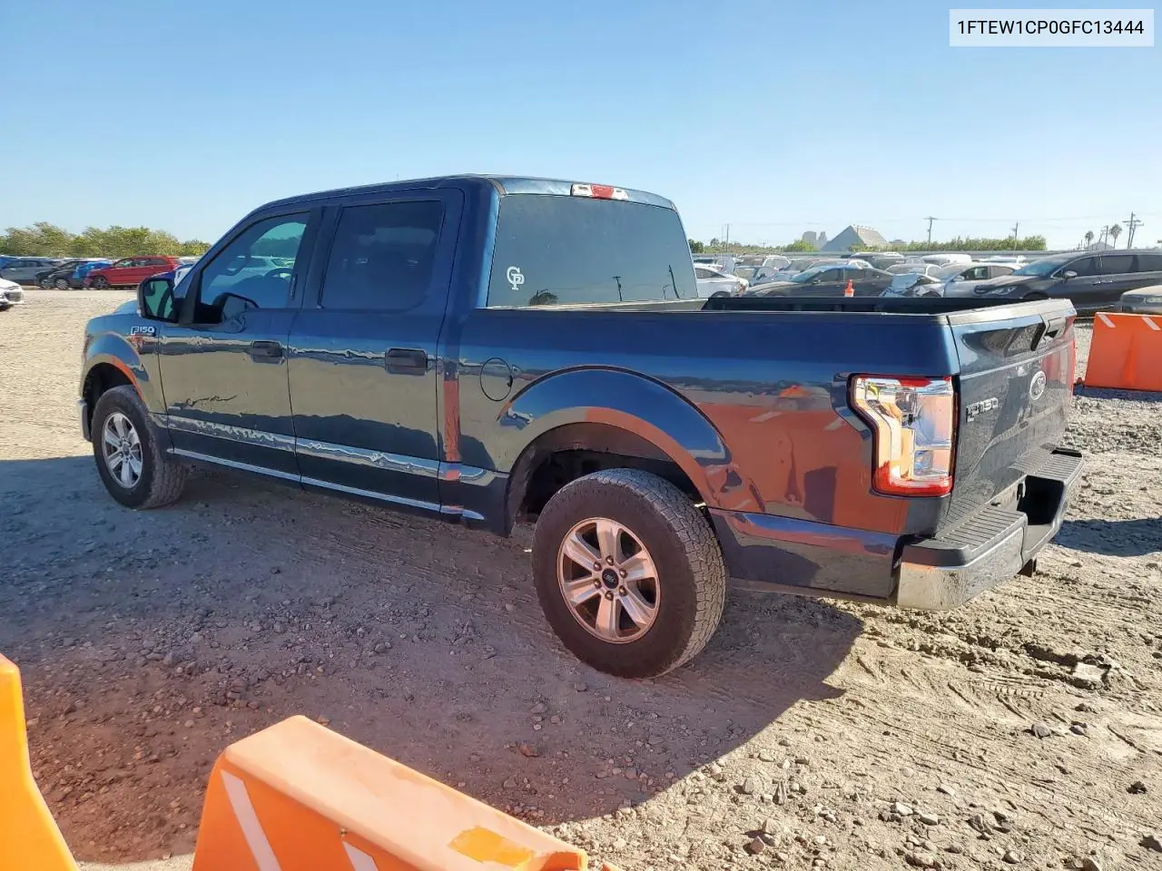 1FTEW1CP0GFC13444 2016 Ford F150 Supercrew